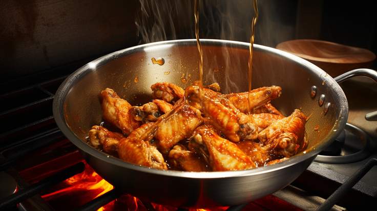 Buffalo Wings With Cayenne Pepper